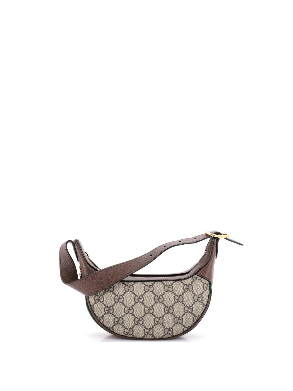 Gucci Ophidia Half Moon Bag Gg Coated #269129G16B